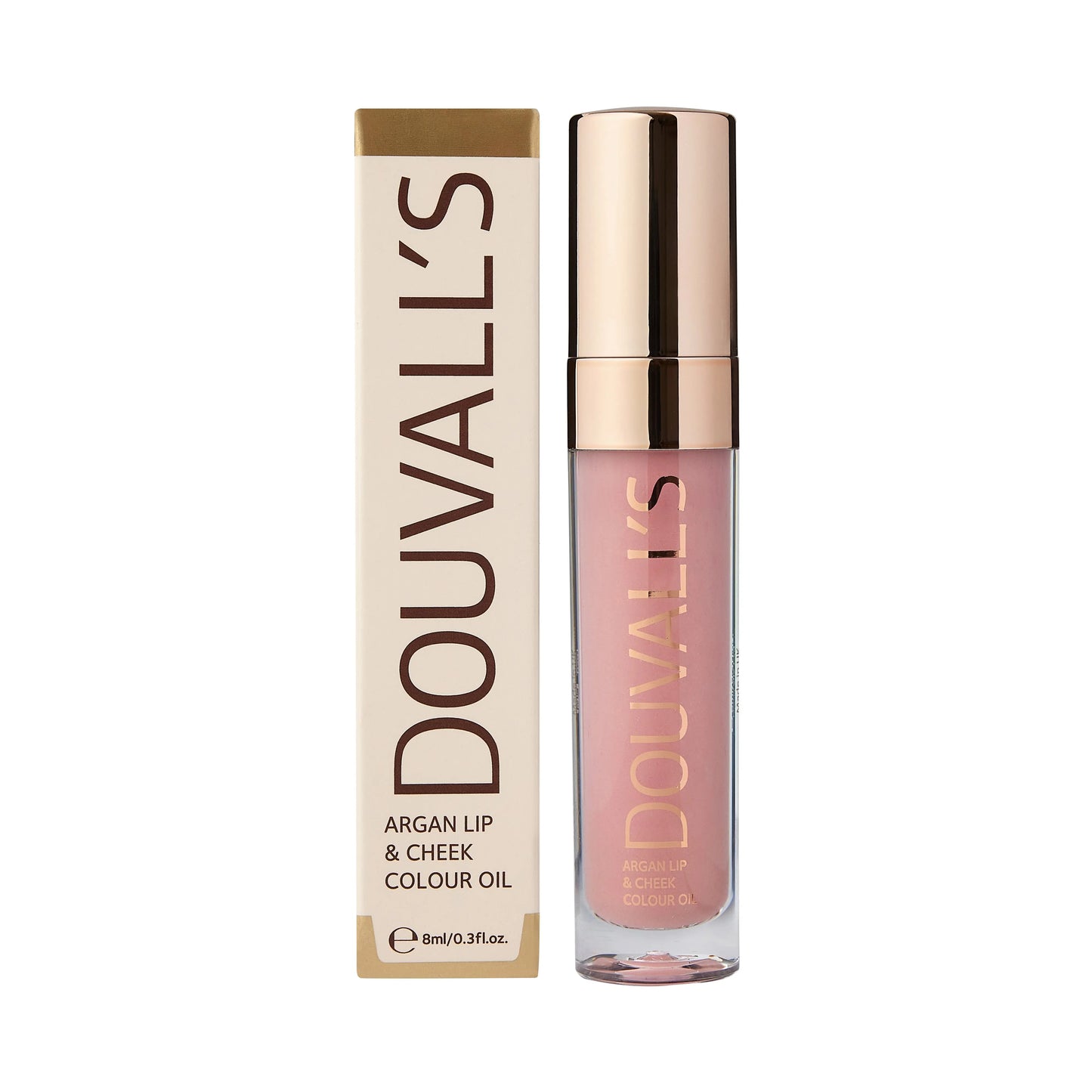 Argan Lip and Cheek colour Oil French Nude 8ml Douvalls Beauty