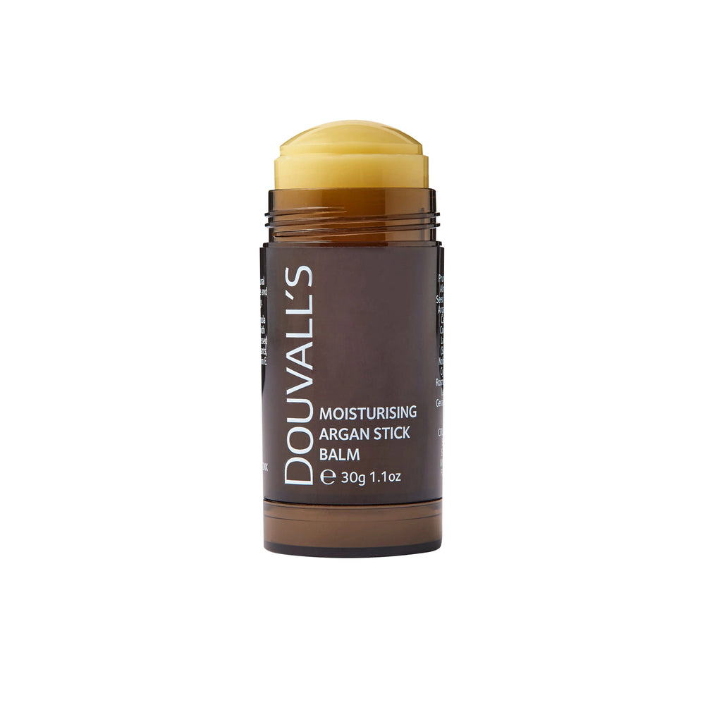 Argan Roll On Multi Balm 30g | Clear Balm | Instant Hydration for Radiant Skin | 2 Scent Options Douvalls Beauty