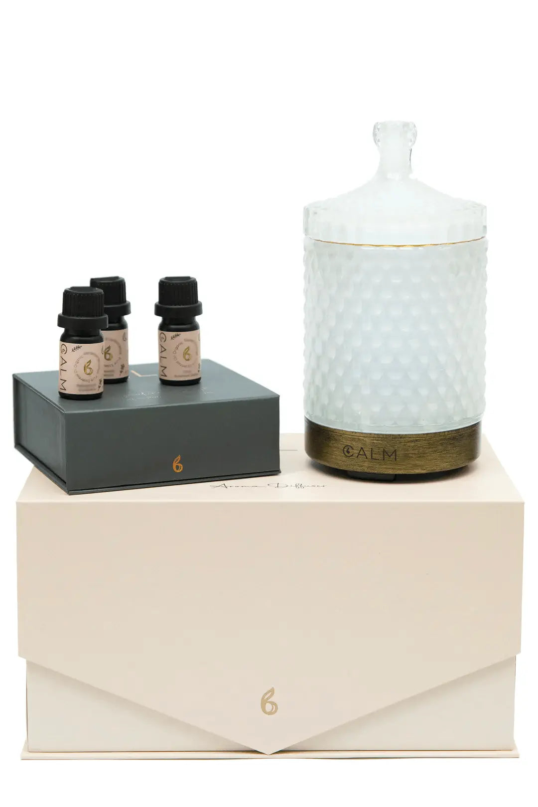 Aroma Diffuser with our Live Calm Oil Set bcalm