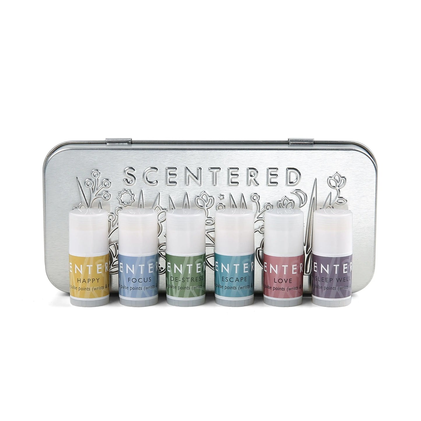 Aromatherapy Balm Discovery Set Scentered