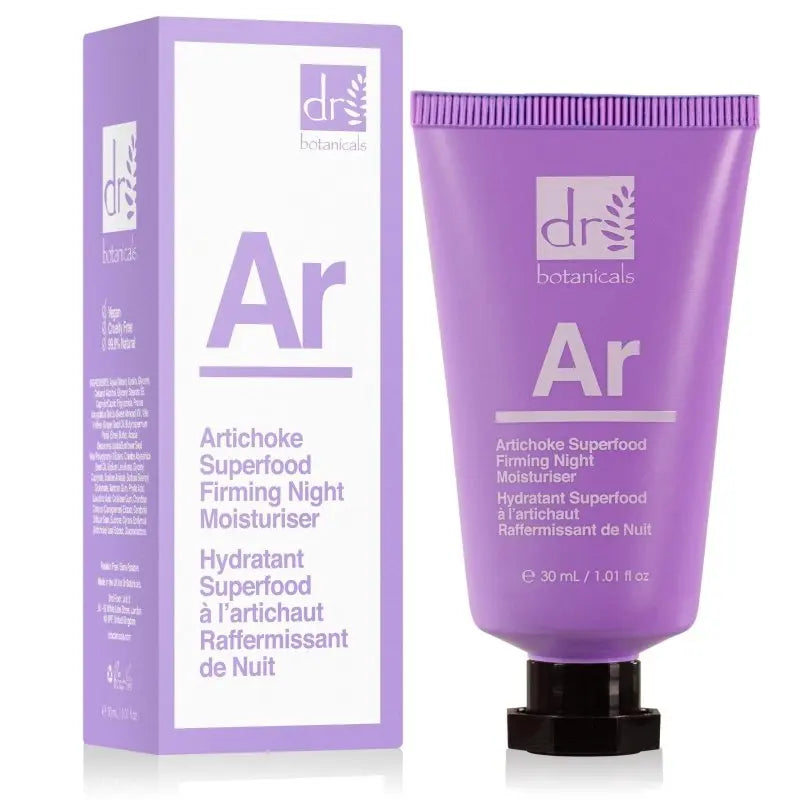 Artichoke Superfood Firming Night Moisturiser 30ml Dr Botanicals
