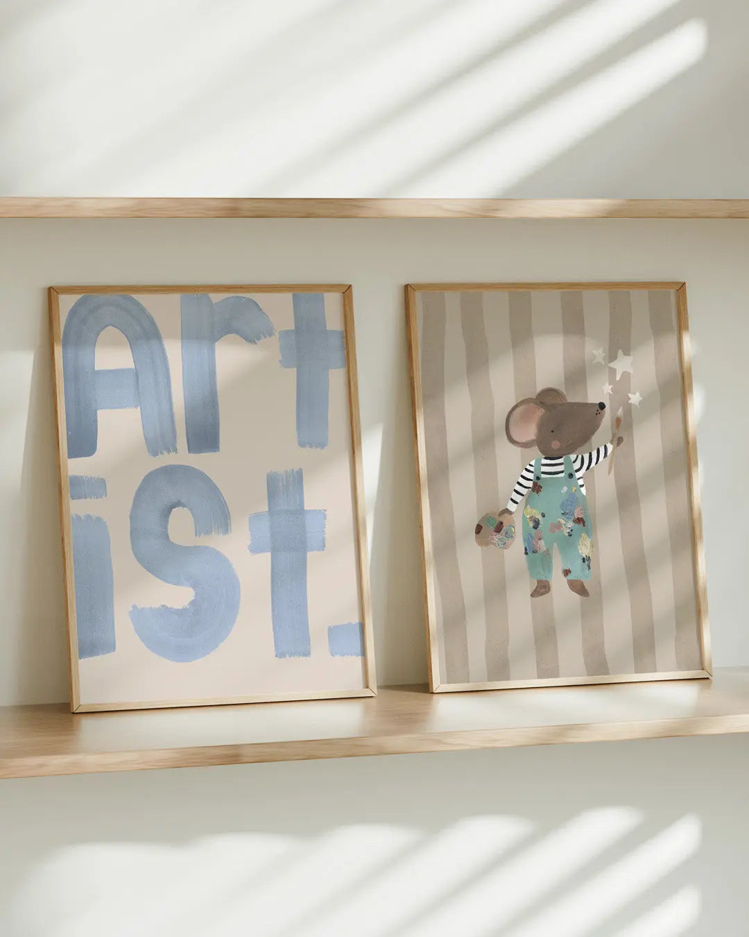 Artist' - Word Art Print Lion & The Pear
