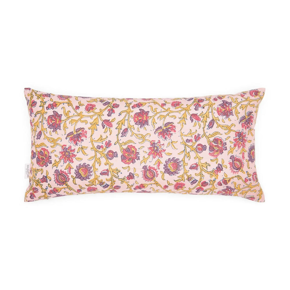 Arya Silk Reversible Bolster Cushion Daughters of Gaea