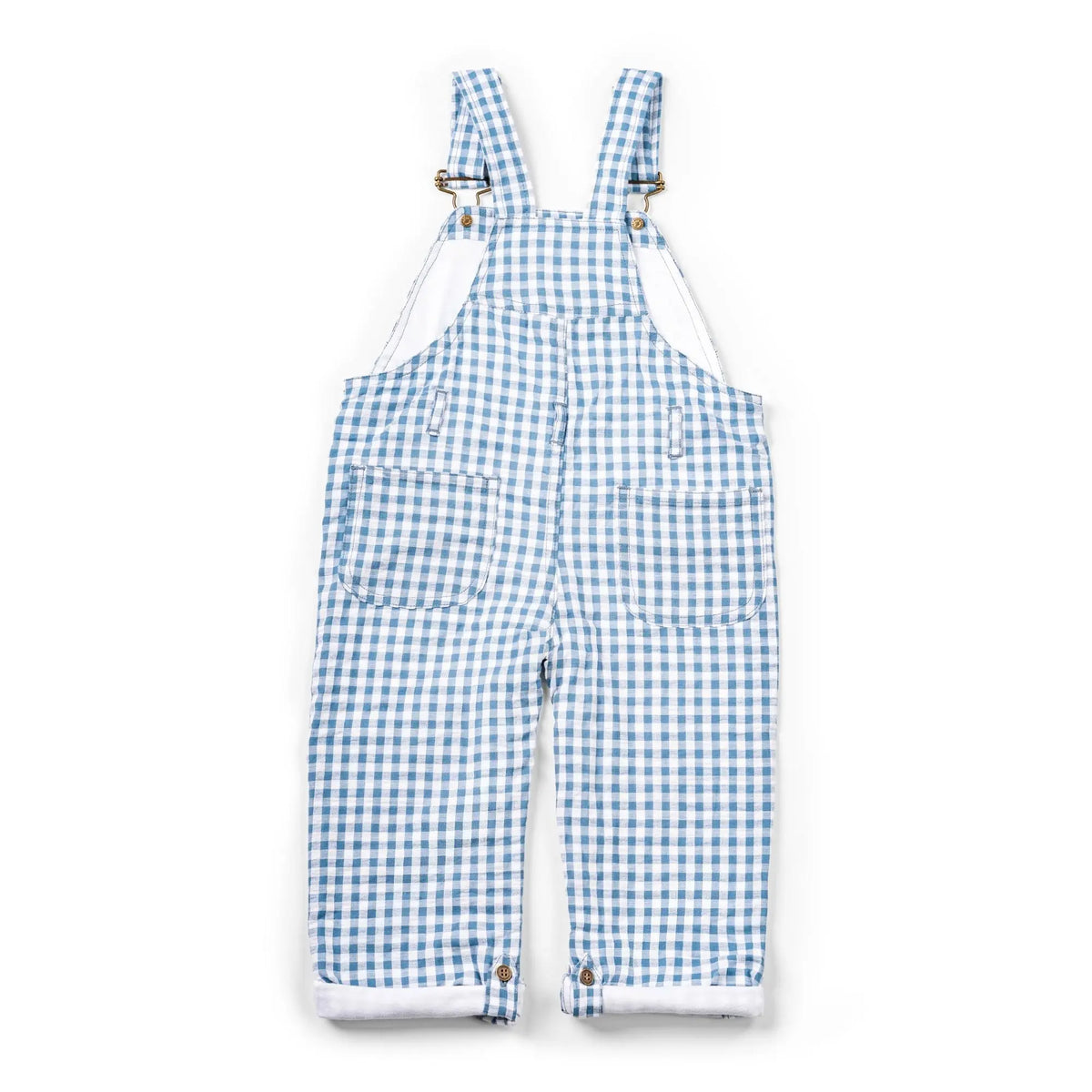 Atlantic Seersucker Dungarees Dotty Dungarees
