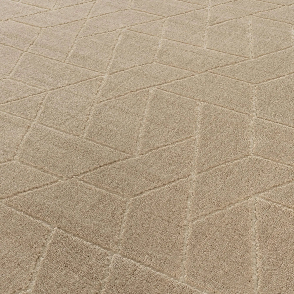 Aura Collection Rug Prism in Beige The Rugs