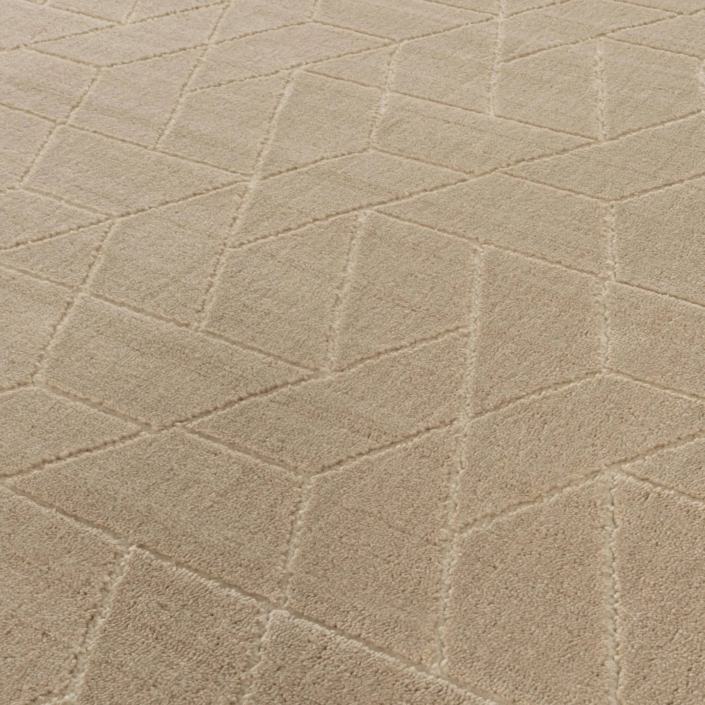 Aura Collection Rug Prism in Beige The Rugs