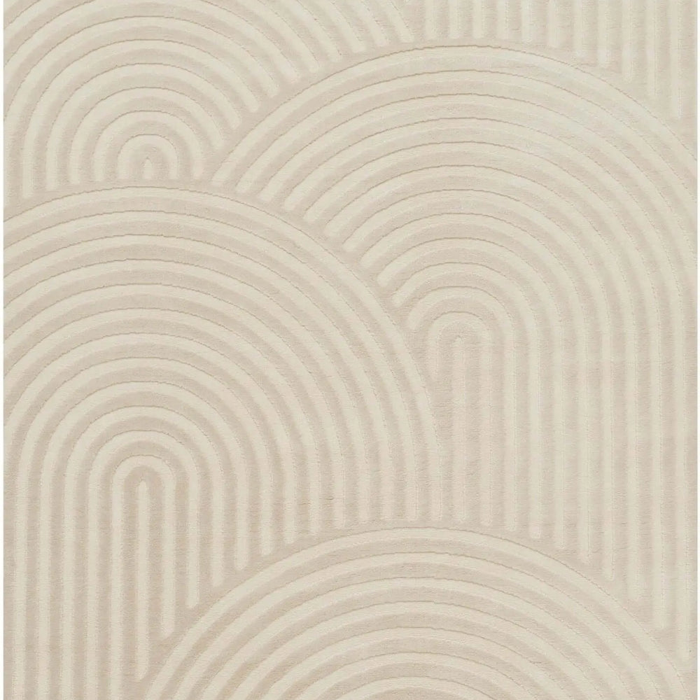 Aura Collection Rug Ripple in Cream The Rugs