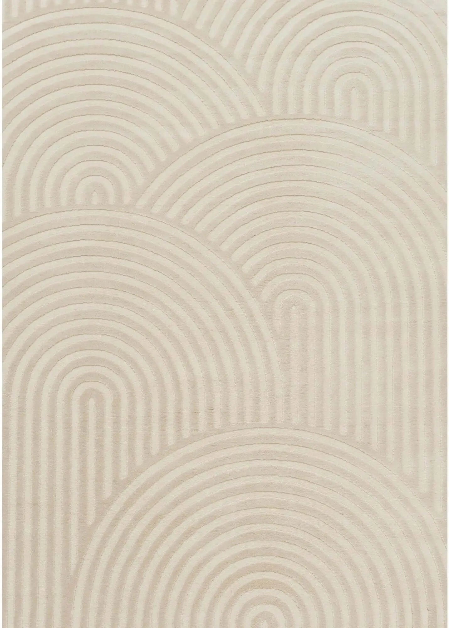 Aura Collection Rug Ripple in Cream The Rugs