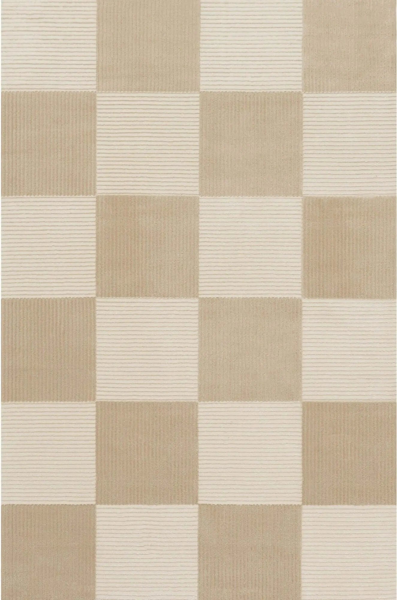 Aura Collection Rug Sync in Beige The Rugs