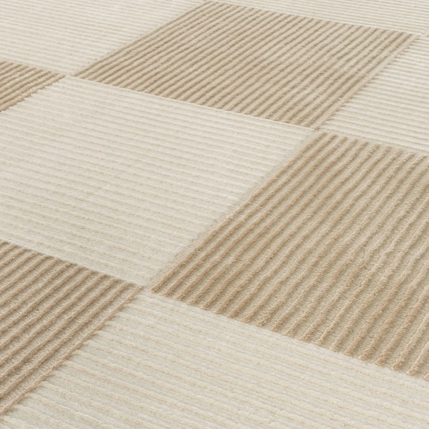 Aura Collection Rug Sync in Beige The Rugs