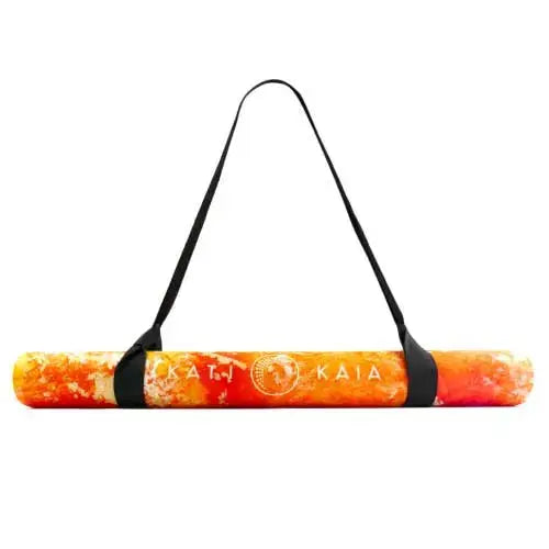 Aurelia Orange Travel Yoga Mat Kati Kaia