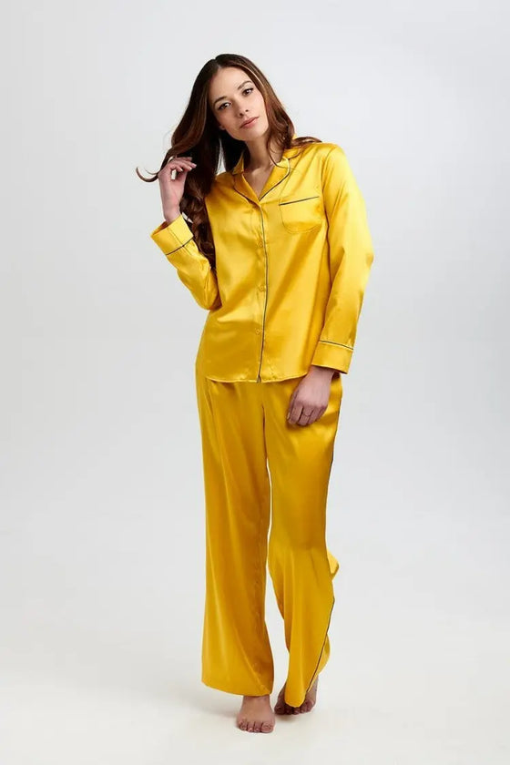 Aurelie Honeybee Silk Shirt Sleepy Wilson