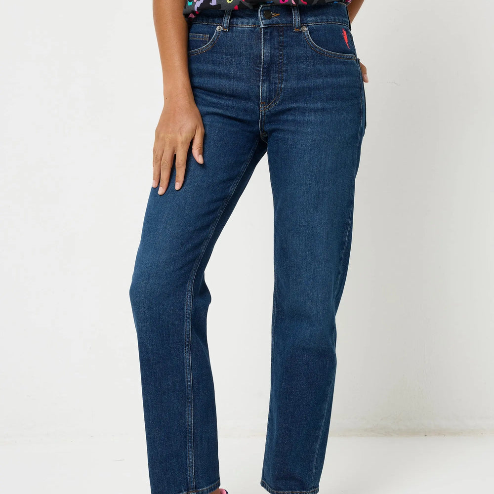 Authentic Indigo Boyfriend Jeans Scamp & Dude