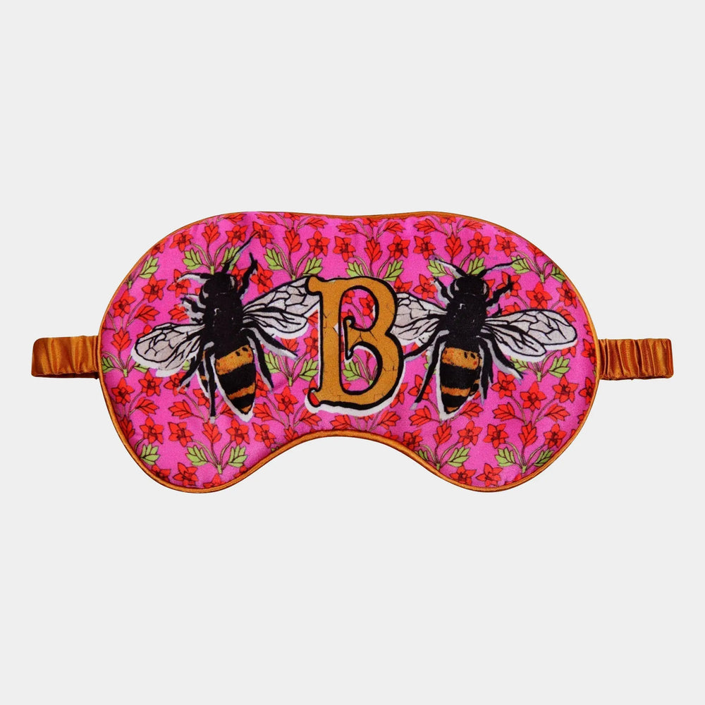 B for Bees Silk Eye Mask Jessica Russell Flint