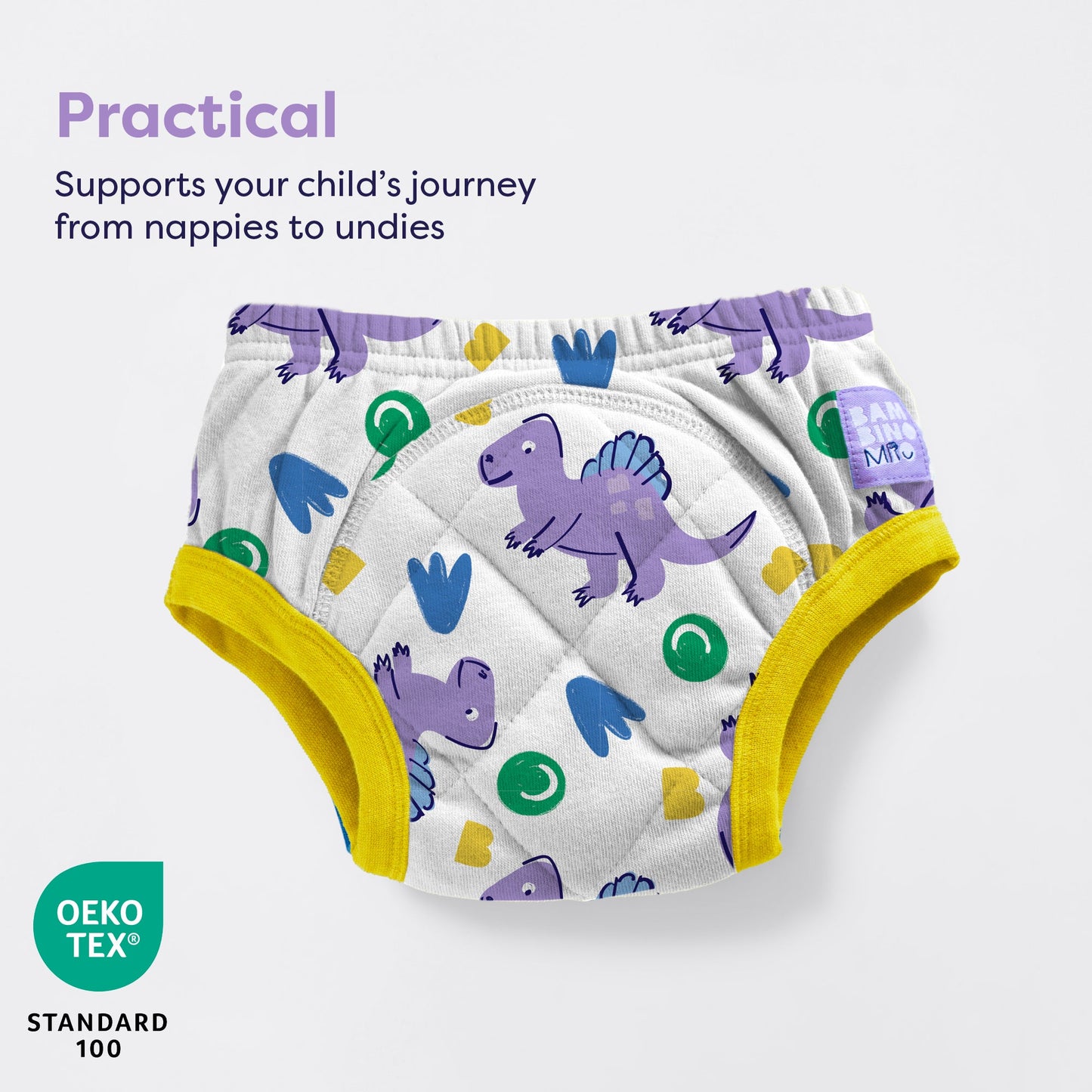 Reusable Potty Training Pants Enhanced Design in Crash Bambino Mio (UK)