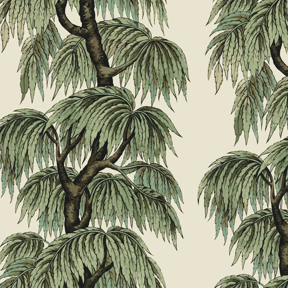 BABYLON Wallpaper Papyrus / Willow House of Hackney