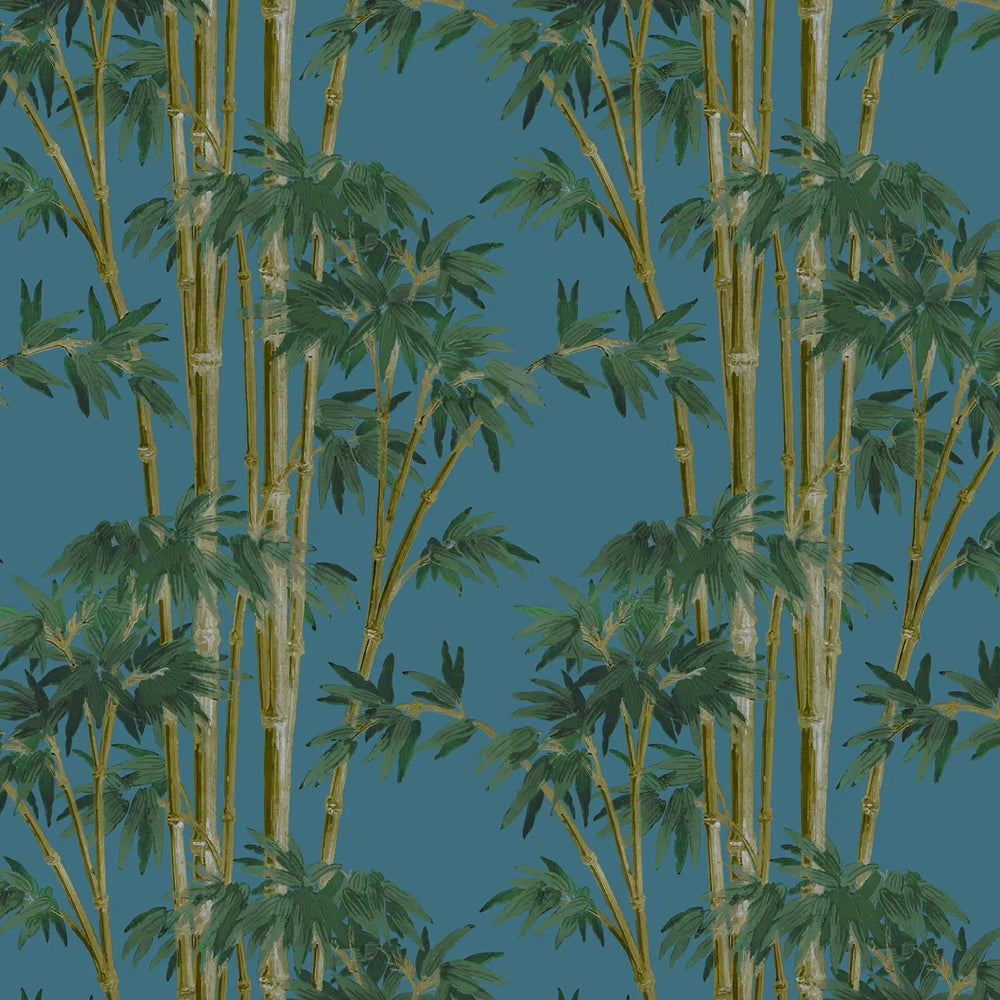 BAMBUSA Wallpaper - Azure House of Hackney