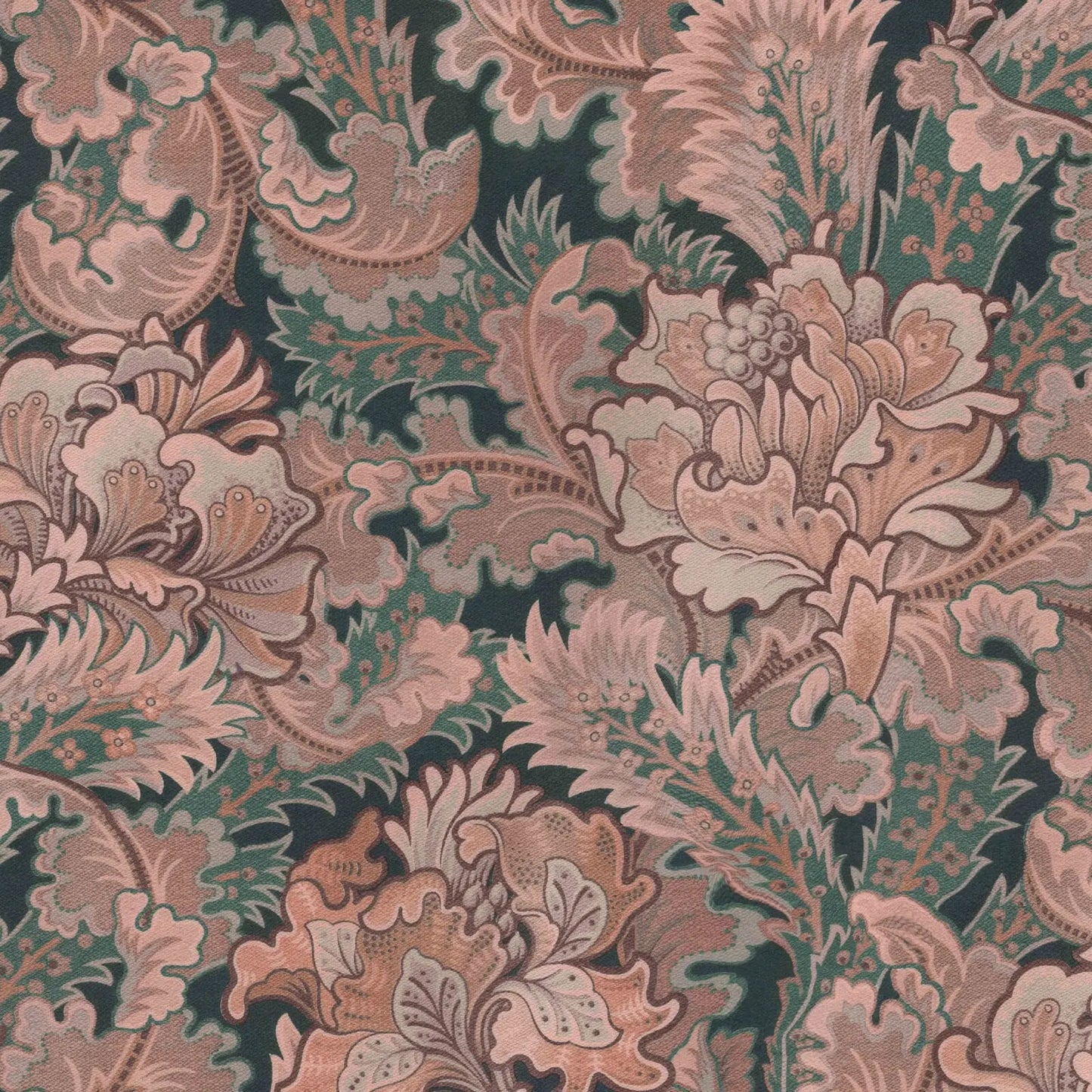 BATHSHEBA Wallpaper - Dahlia House of Hackney