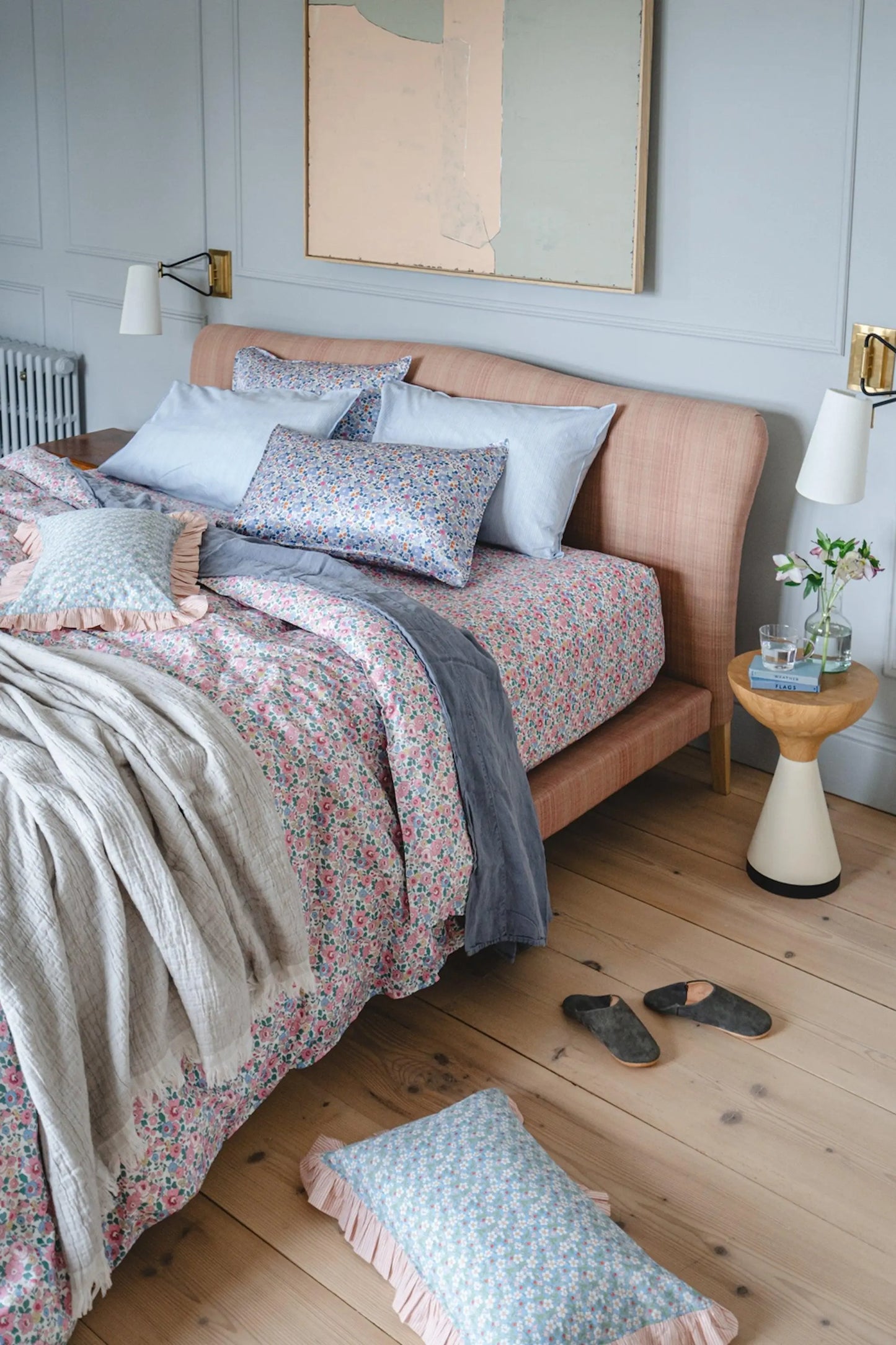 BETSY CANDY FLOSS Liberty Pillowcase Coco & Wolf
