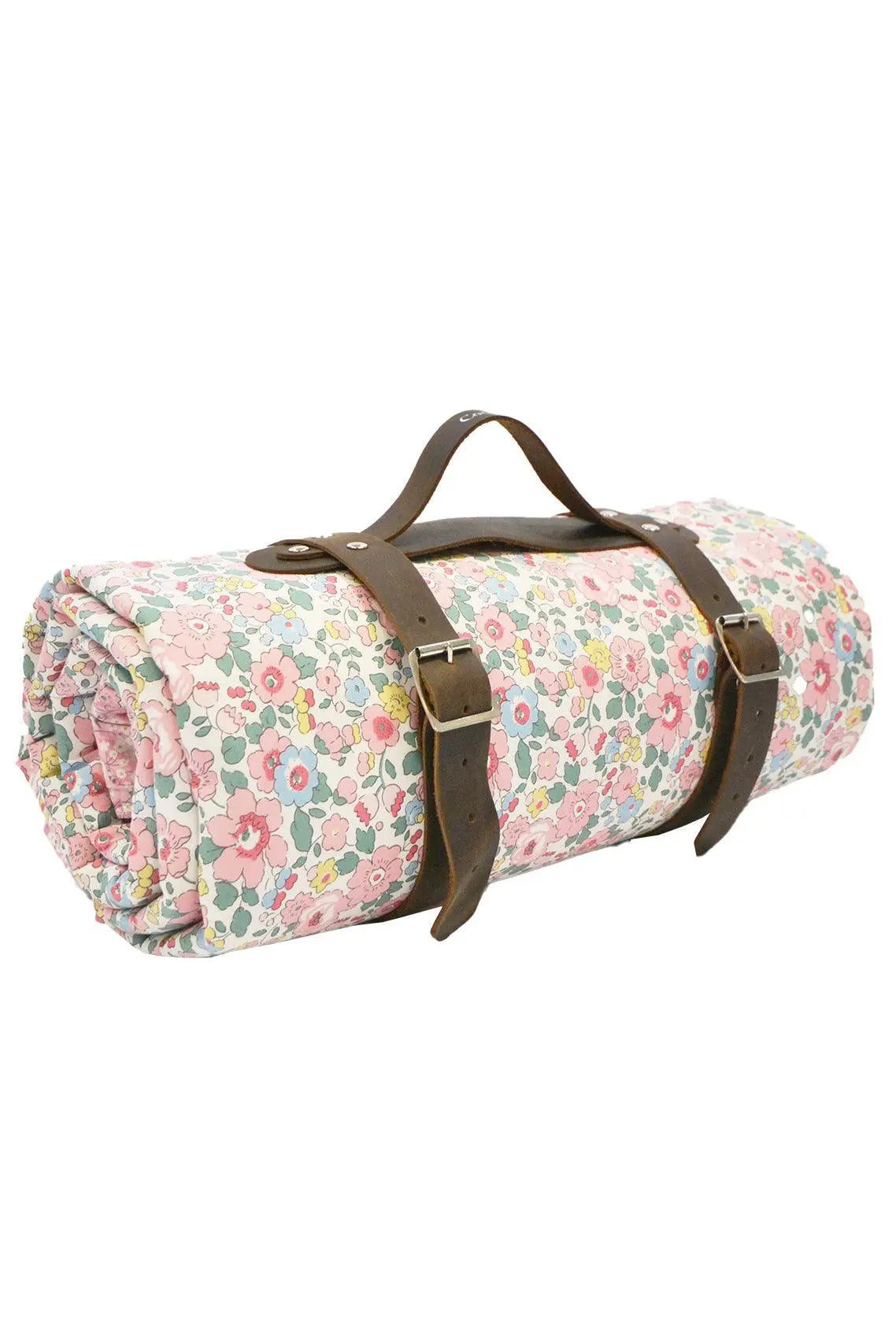 BETSY CANDY FLOSS & MITSI VALERIA PINK Liberty Picnic Blanket Coco & Wolf
