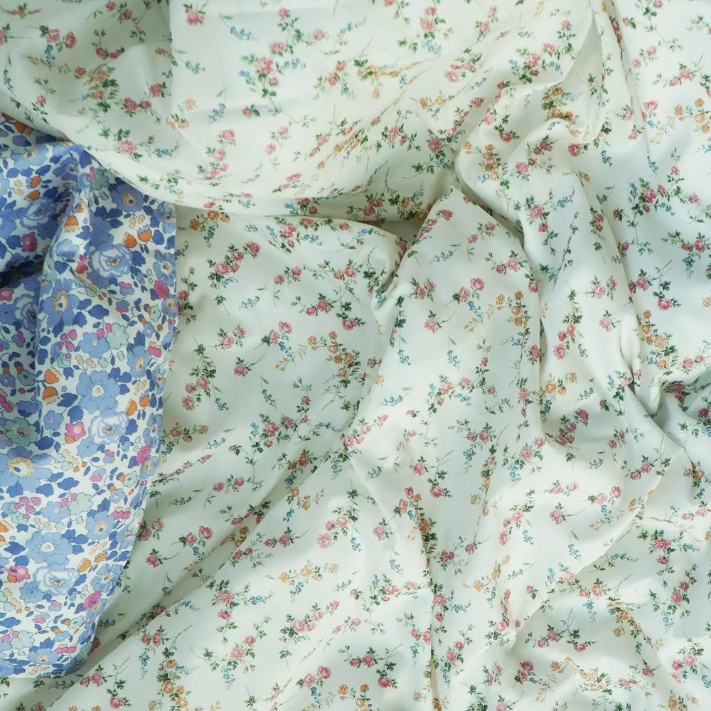 BETSY LAVENDER & ELIZABETH Liberty Reversible Heirloom Quilt Coco & Wolf
