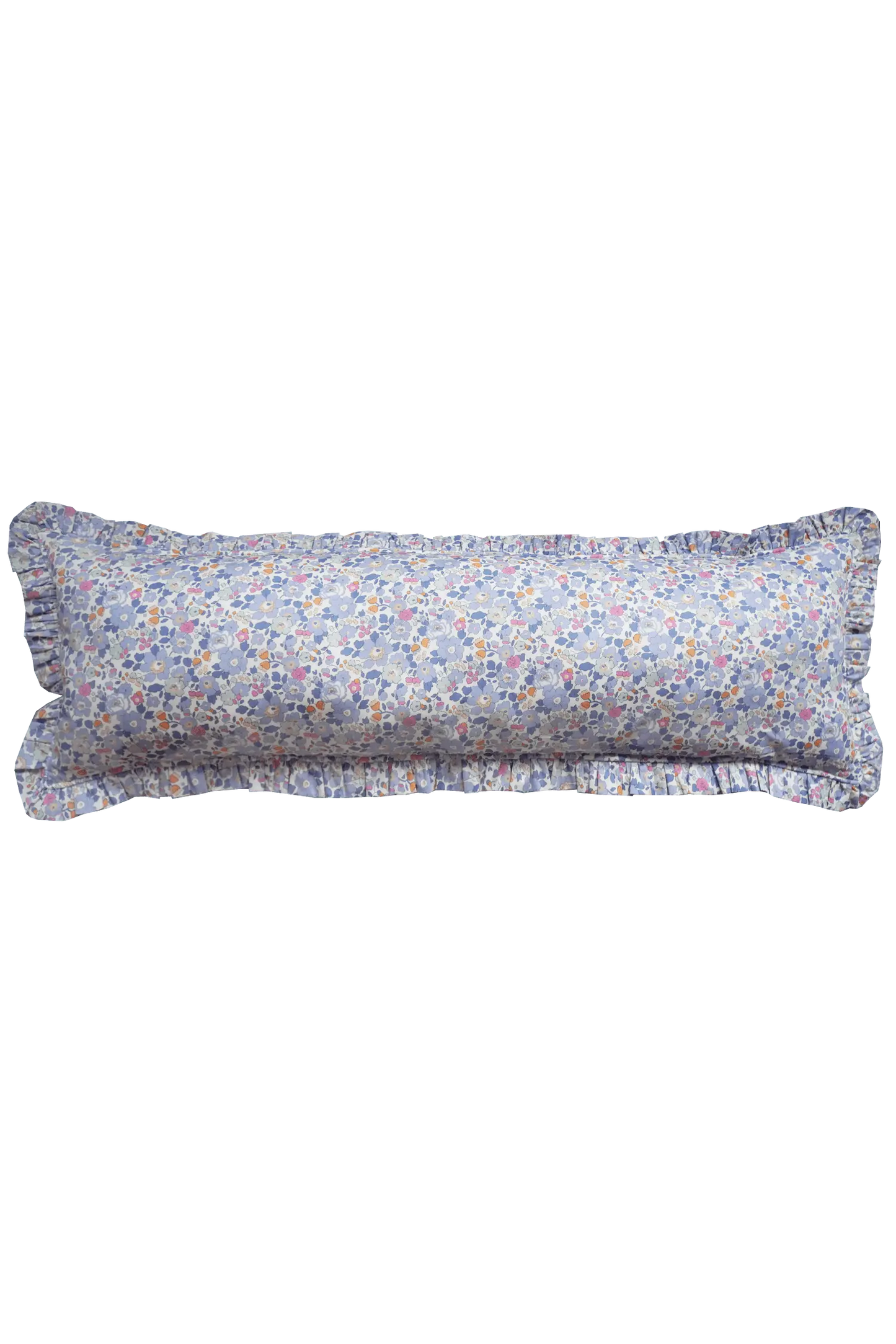 BETSY Liberty Ruffle Bolster Lumbar Cushion Coco & Wolf