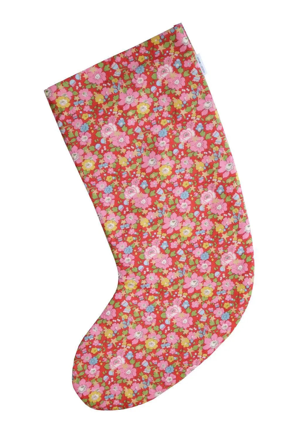 BETSY STAR Liberty Christmas Stocking Coco & Wolf