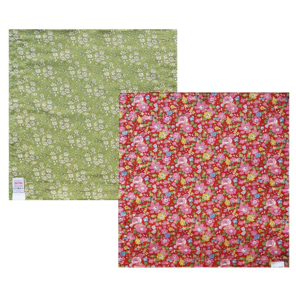 BETSY STAR & CAPEL Liberty Reversible Stitch Napkin Set Coco & Wolf