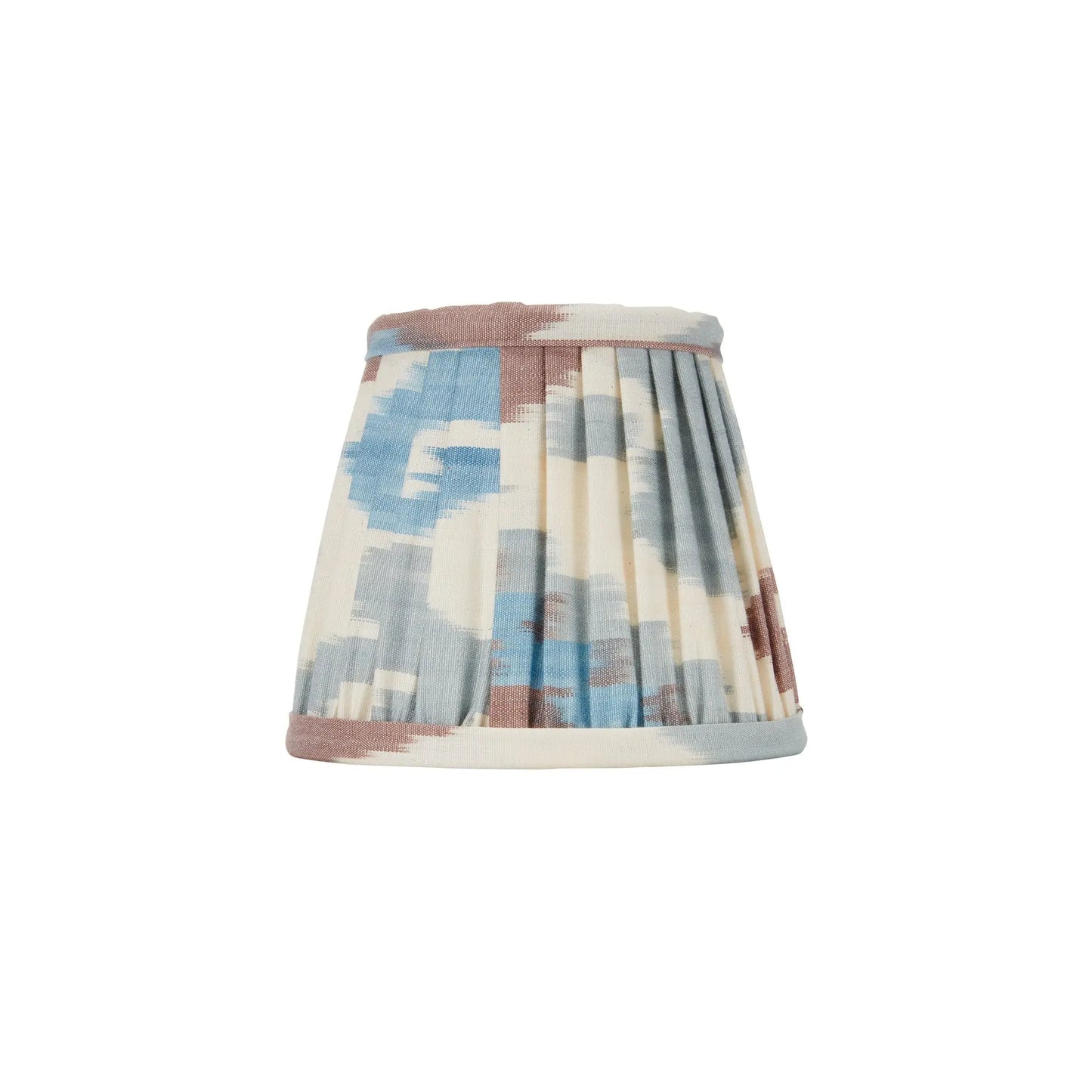 BLUE and TERRACOTTA SILK IKAT WALL LIGHT ROSANNA LONSDALE