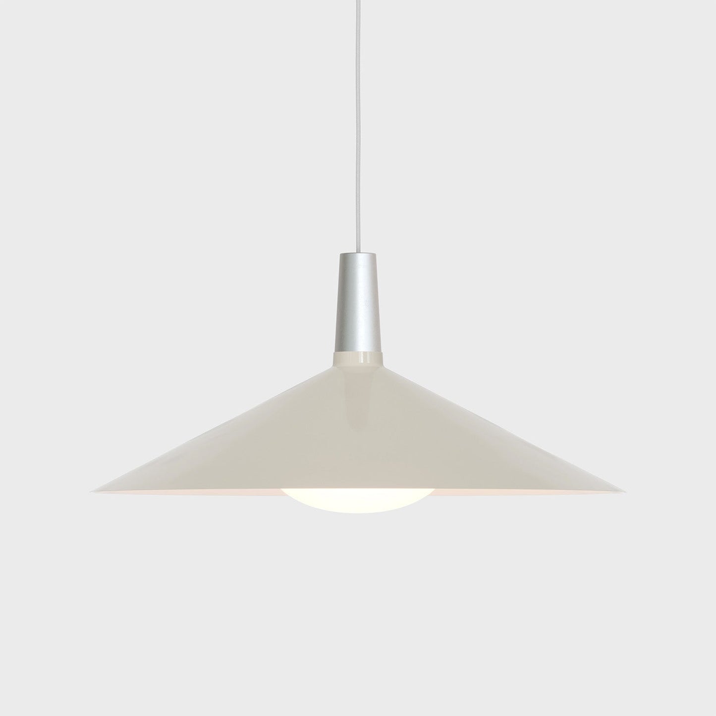 Bower Pendant Light Large in Oyster White + Oval II Tala