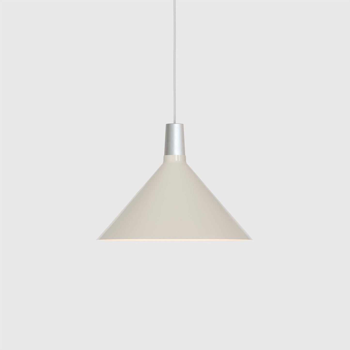 Bower Pendant Light Medium in Oyster White Tala