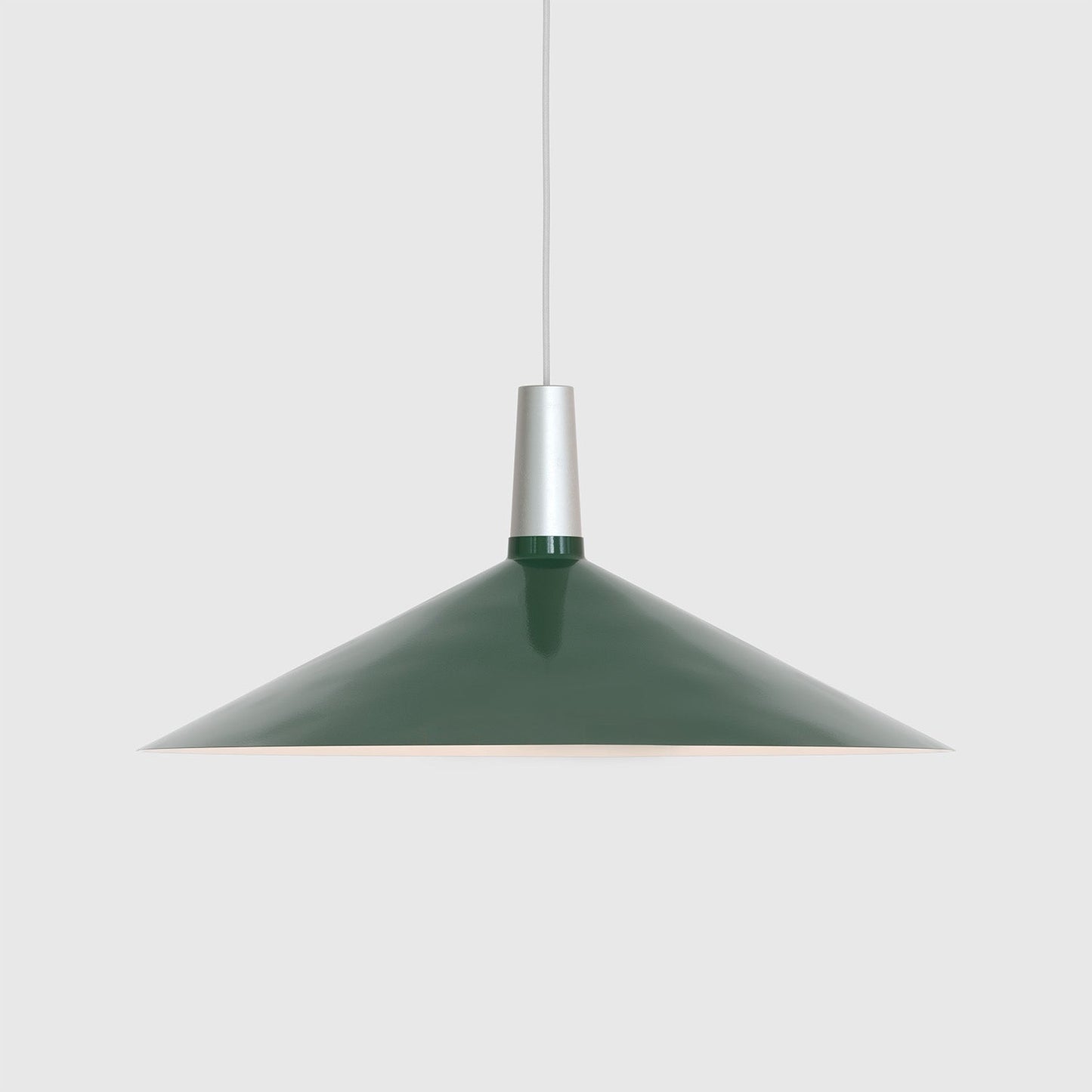 Bower Pendant Light Large in Dark Green Tala