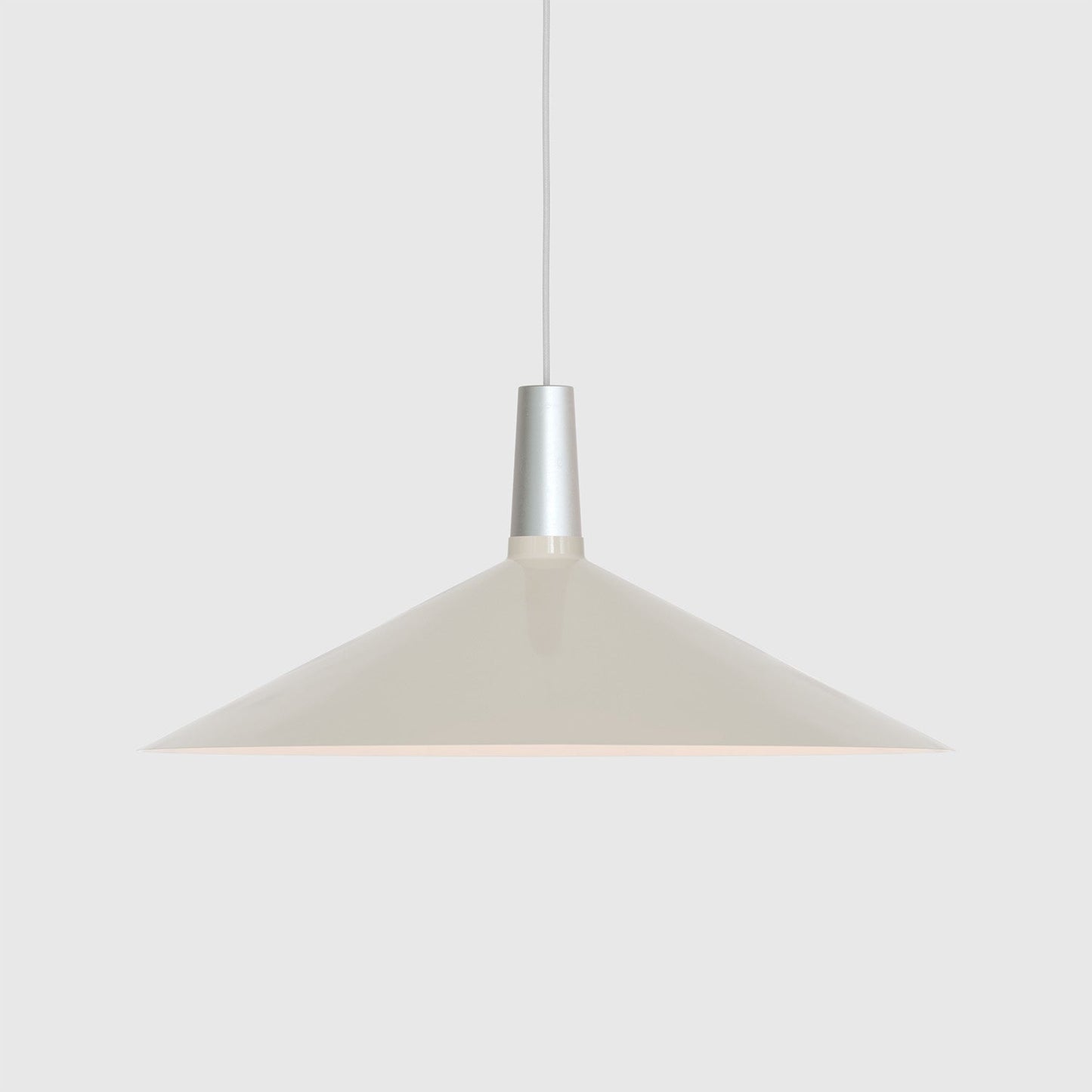 Bower Pendant Light Large in Oyster White Tala
