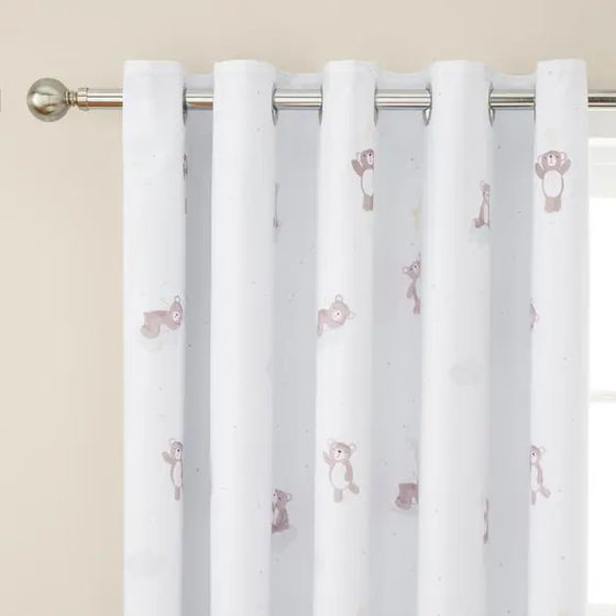 Baby Bears Blackout Eyelet Curtains Dunelm