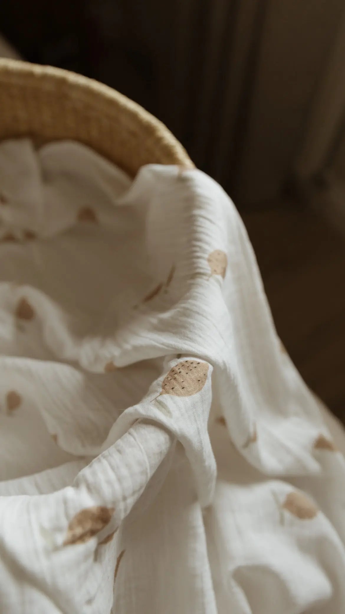 Baby Blanket -  Muslin Swaddle - Lemons Norishor