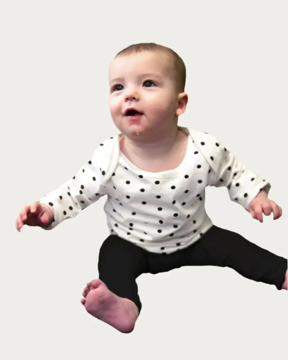 Baby Long Sleeve T-shirt in Spots Bshirt