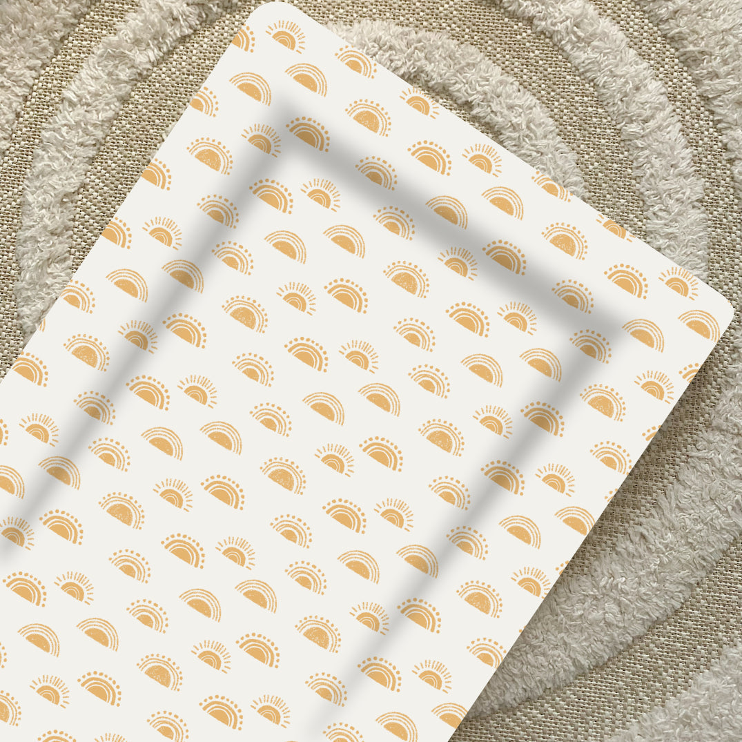 Standard Changing Mat - Boho Sunset Print Bobbin and Bumble