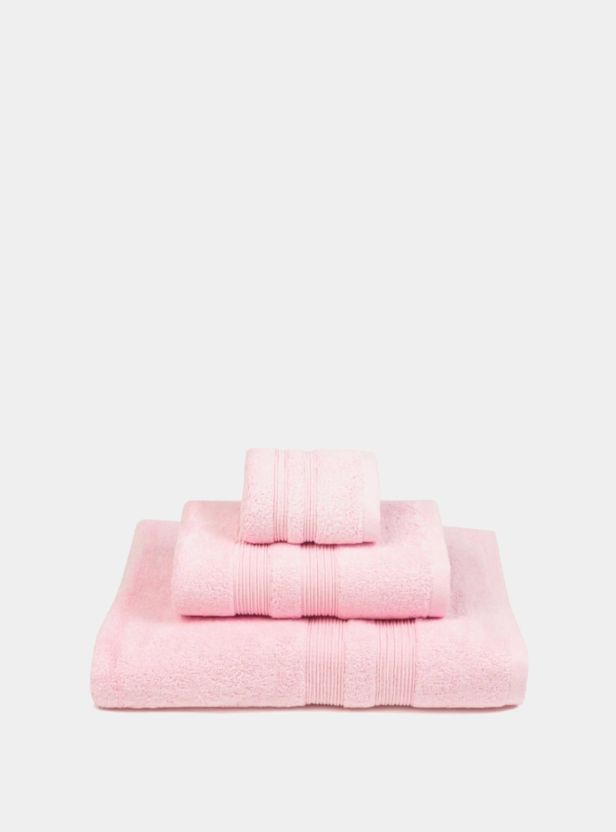 Baby pink Elegance Bath Towels Torres Novas UK