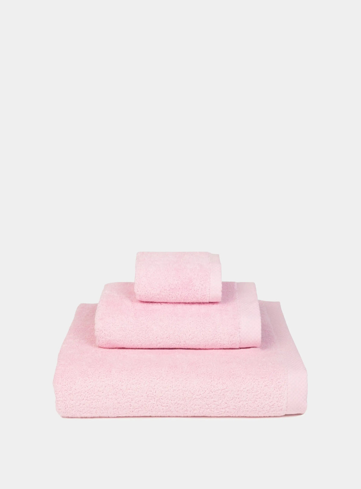 Baby pink Luxus Bath Towels Torres Novas UK