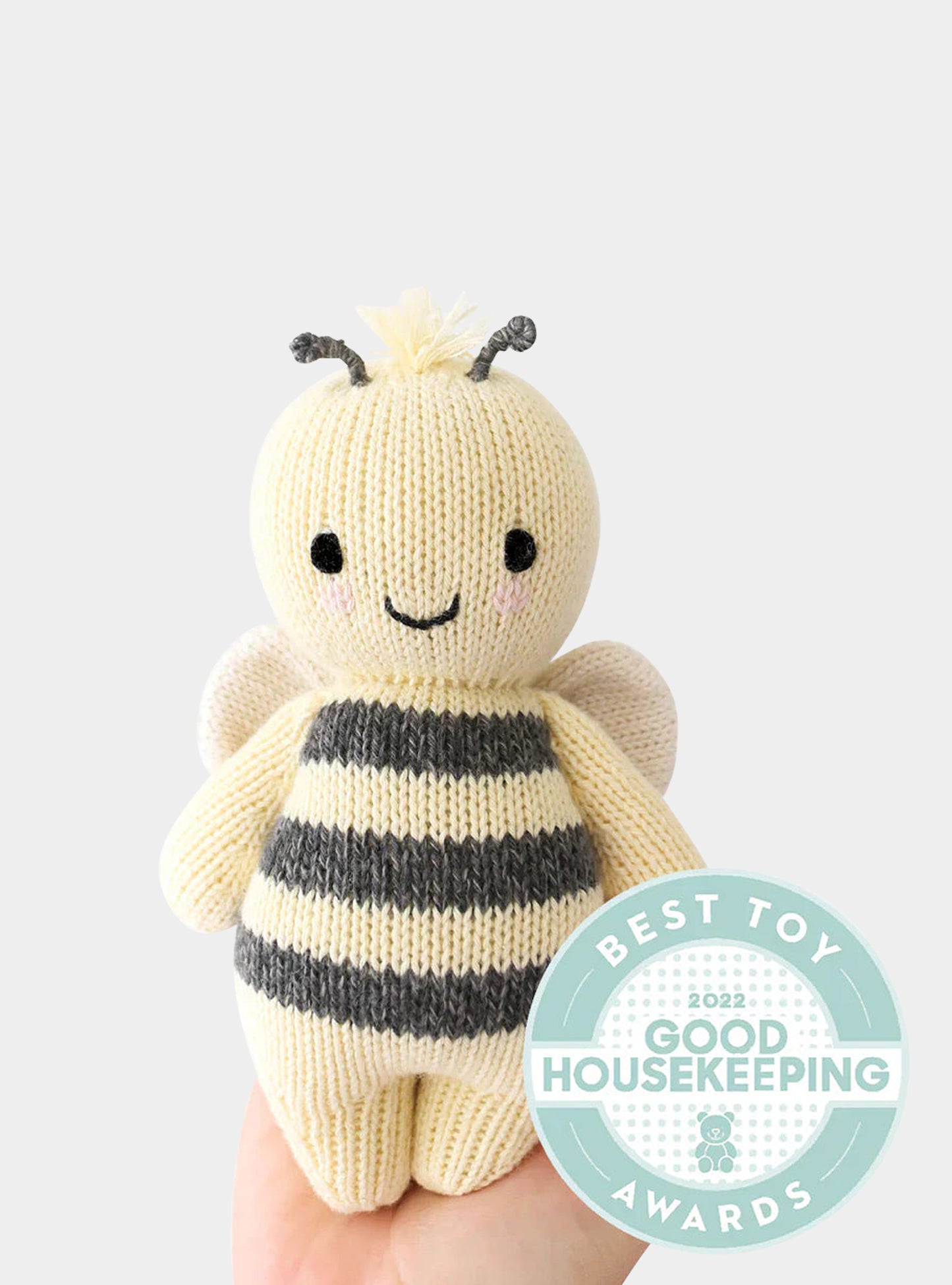 cuddle+kind - Baby Animal Collection - Baby Bee Cuddle+Kind