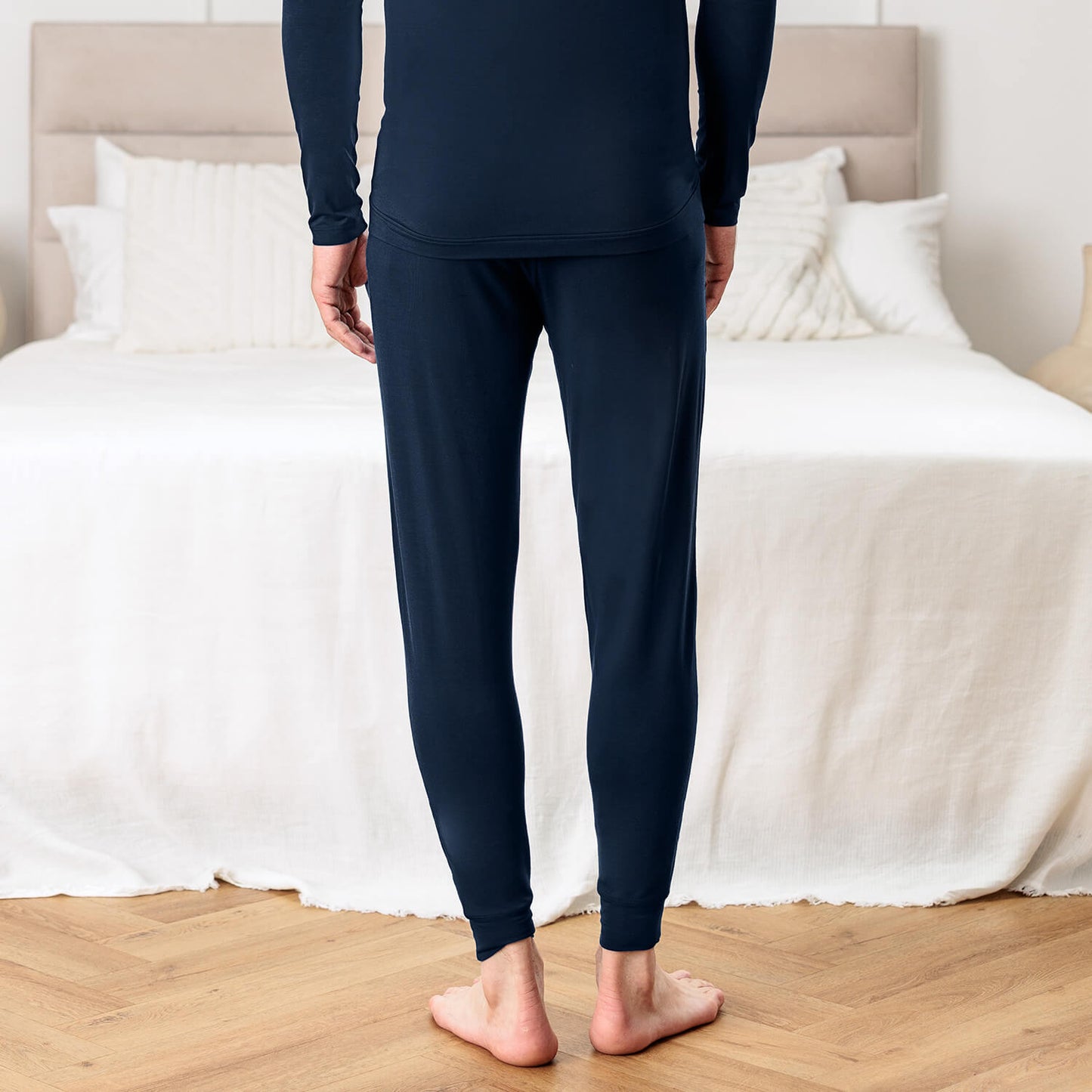 Dagsmejan Men's Balance Pajama Pants - Midnight blue - image 4