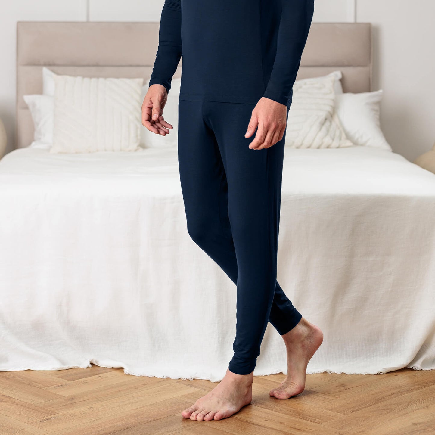 Dagsmejan Men's Balance Pajama Pants - Midnight blue - image 3