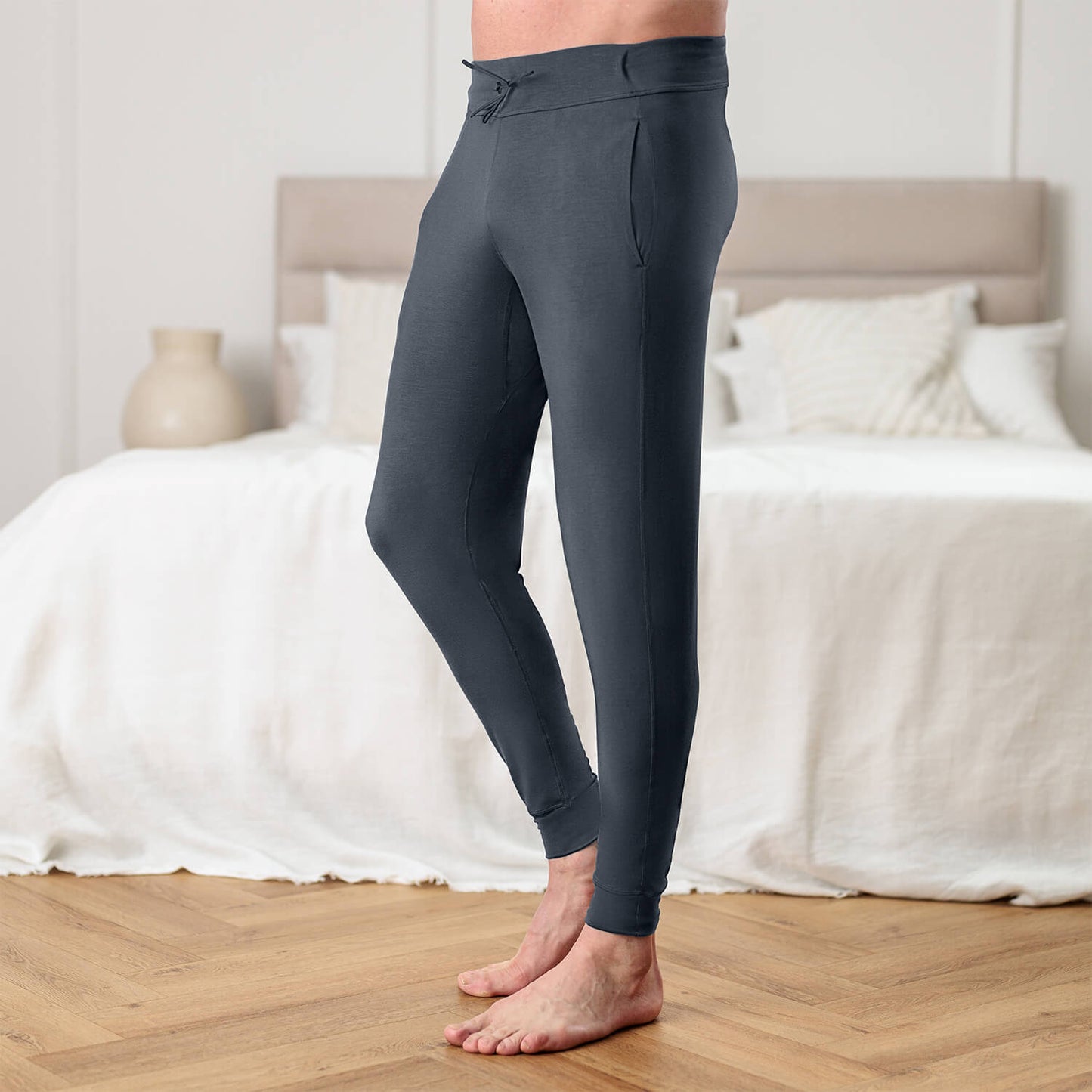 Dagsmejan Men's Balance Pajama Pants - Deep grey