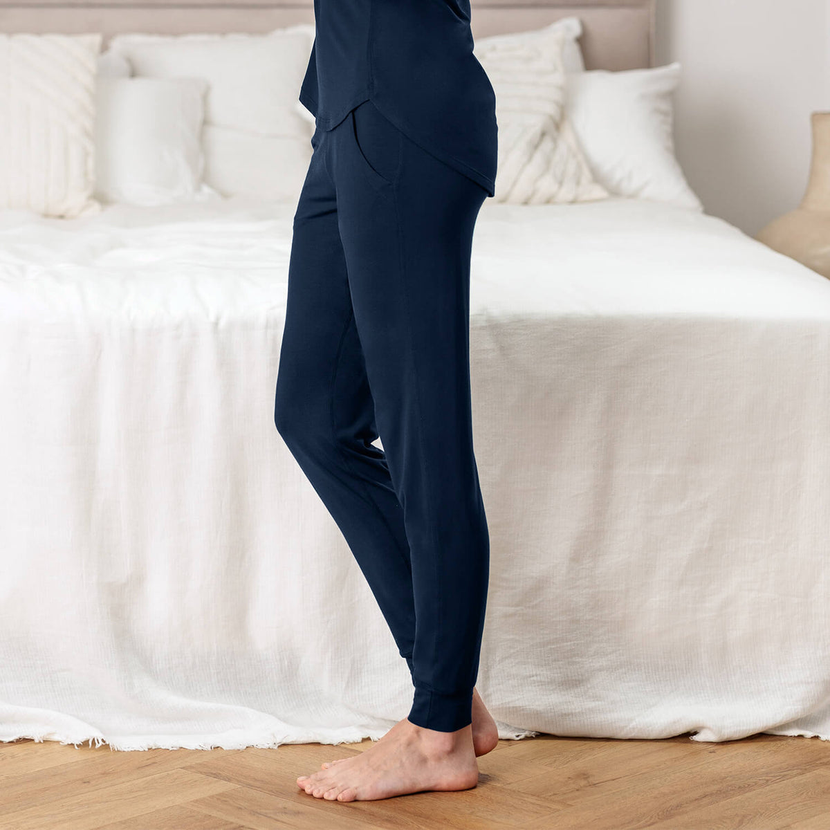 Dagsmejan Women's Balance Pajama Pants - Midnight Blue - image 3