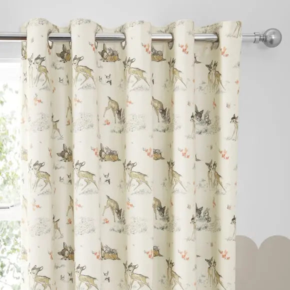 Bambi Blackout Eyelet Curtains Dunelm