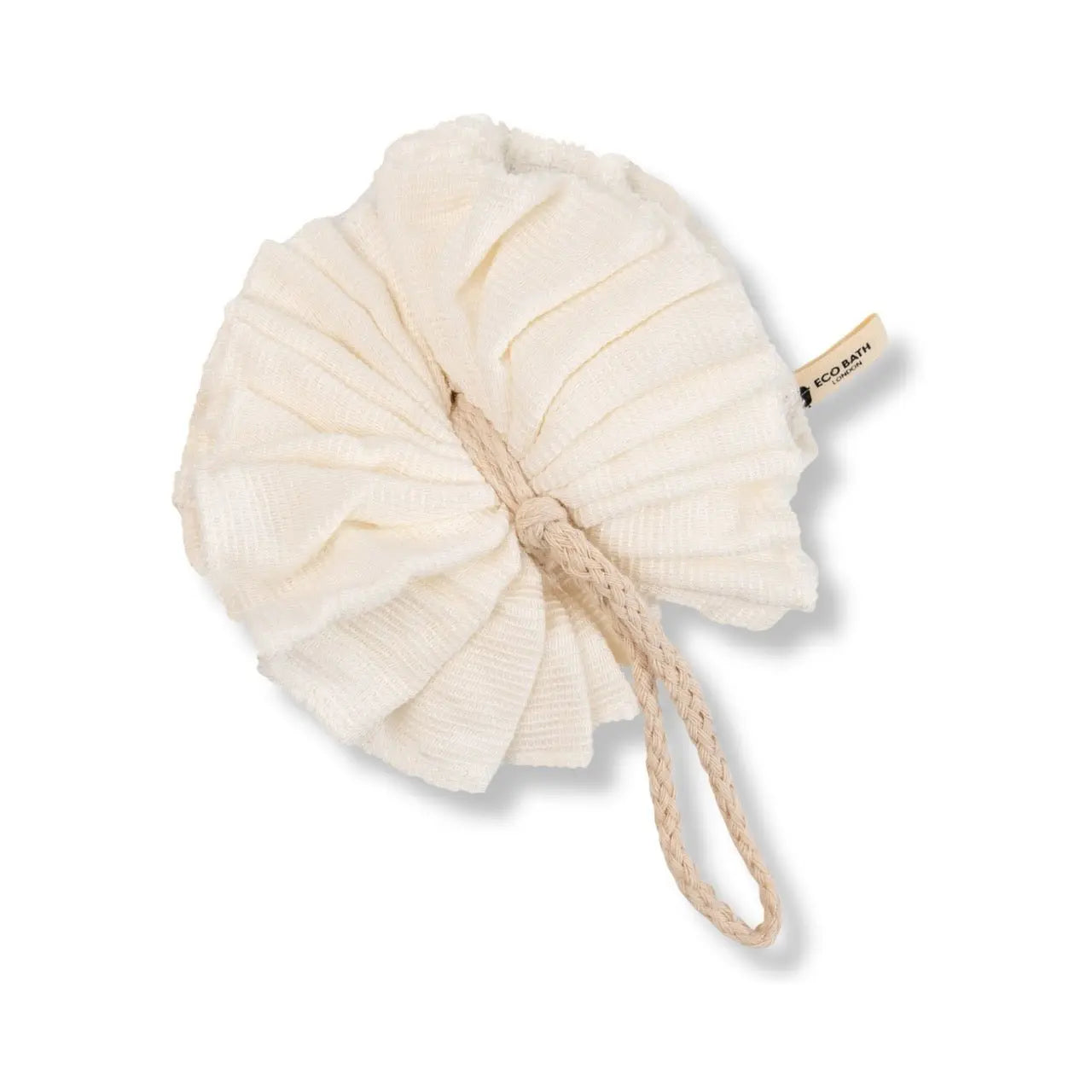 Bamboo Bath Puff - Soft Body Scrubber Bath Sponge Eco Bath London