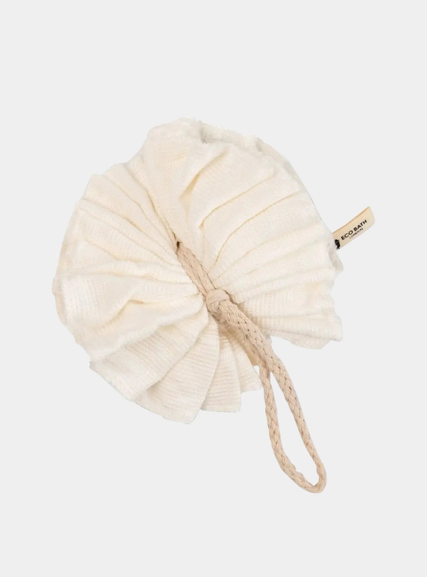 Bamboo Bath Puff - Soft Body Scrubber Bath Sponge Eco Bath London