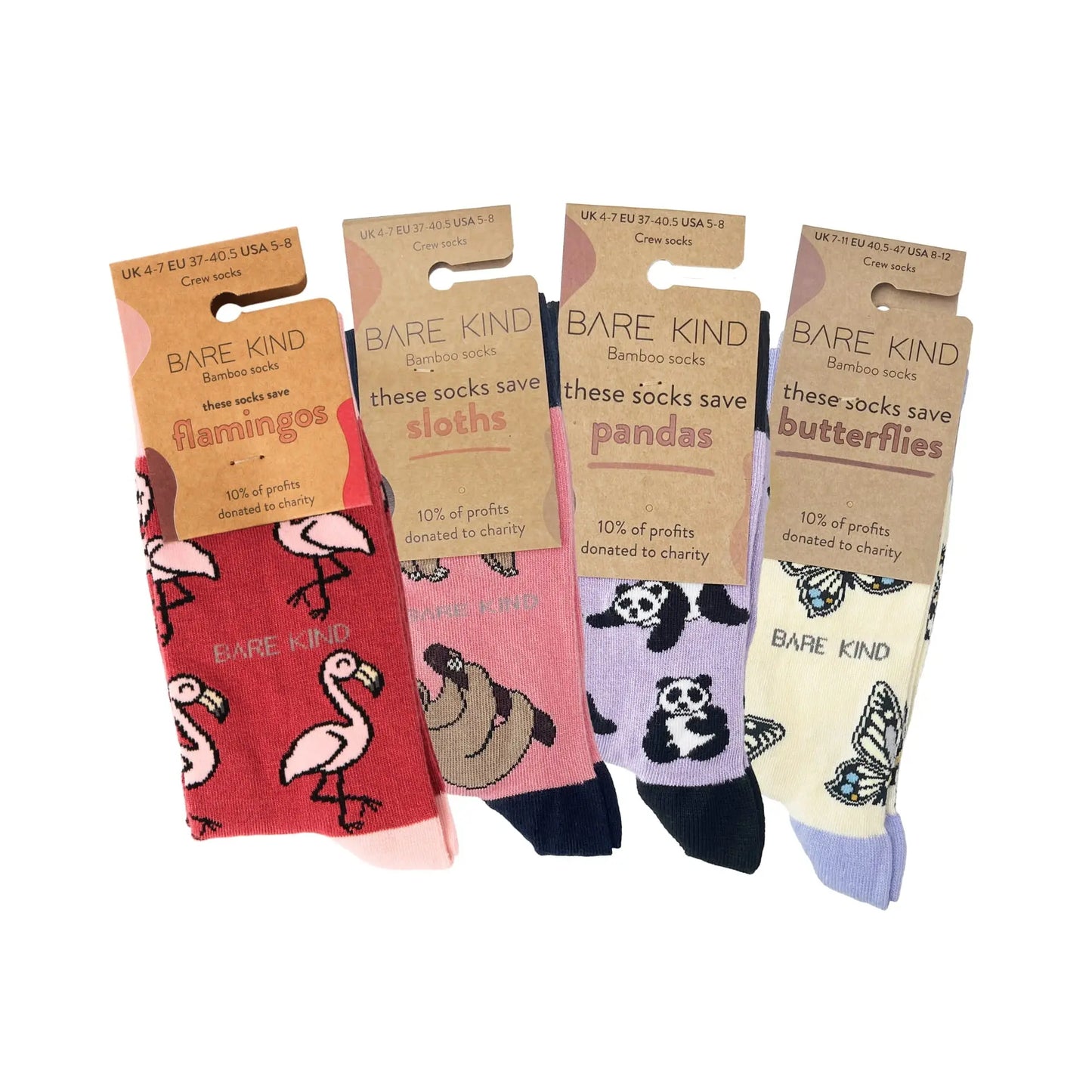Bamboo Blush Sock Set Bare Kind