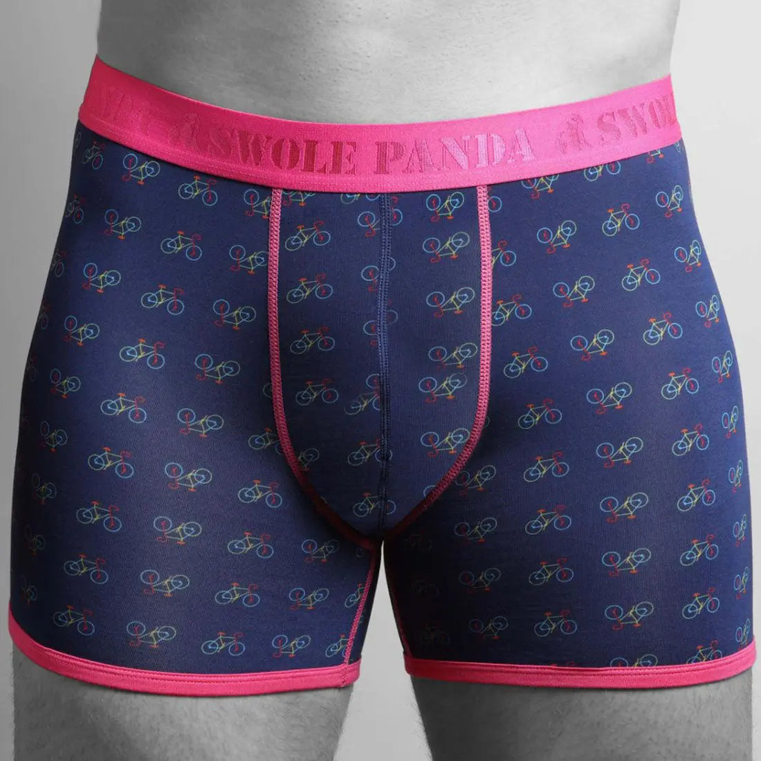 Bamboo Boxers - Bicycles Swole Panda