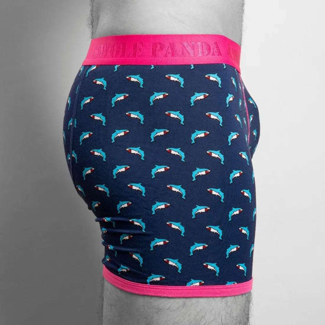 Bamboo Boxers - Sharks Swole Panda
